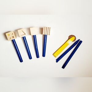 Wooden Clay Hammer Tools (Set Of 7)